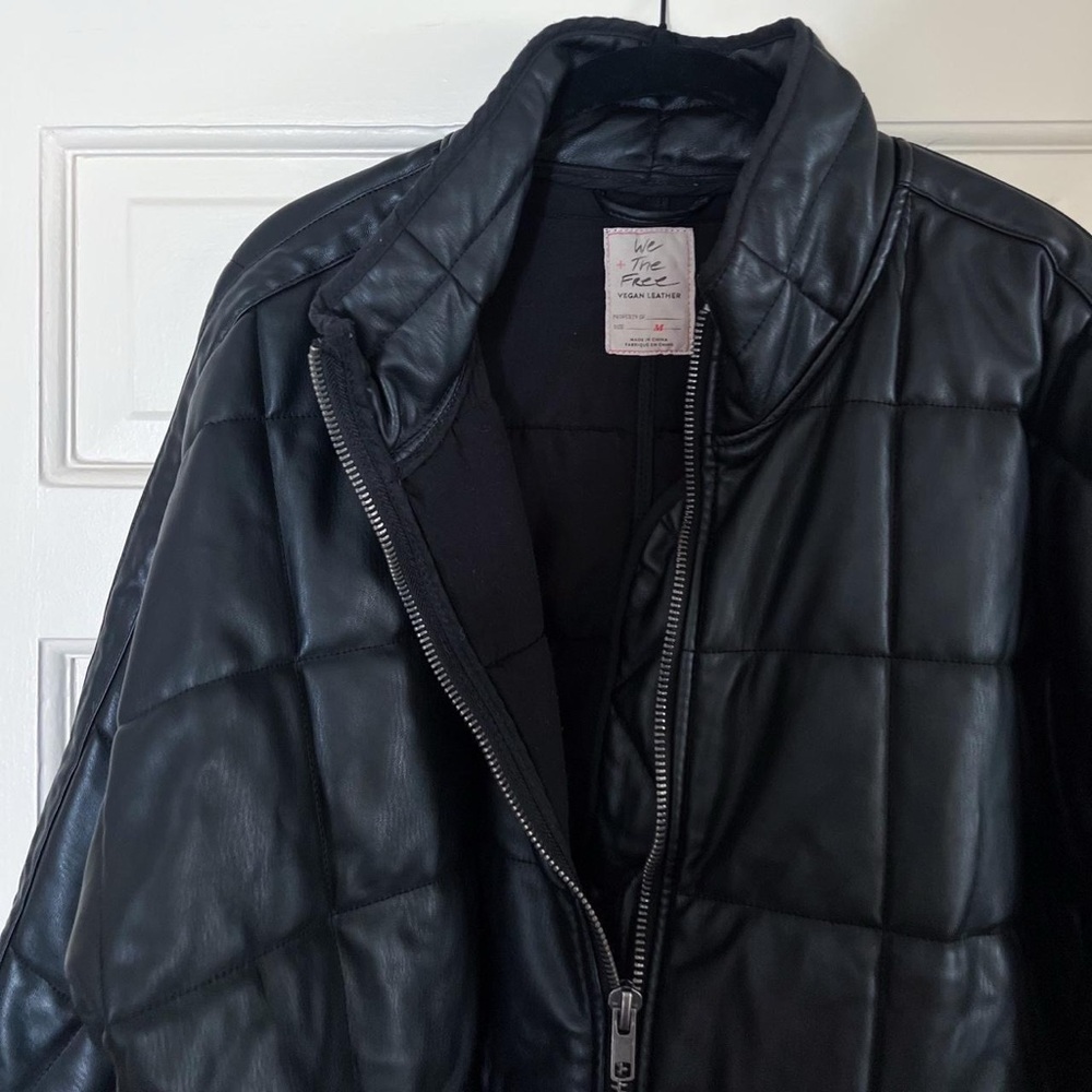 free people we the free dolman quilted vegan jacket